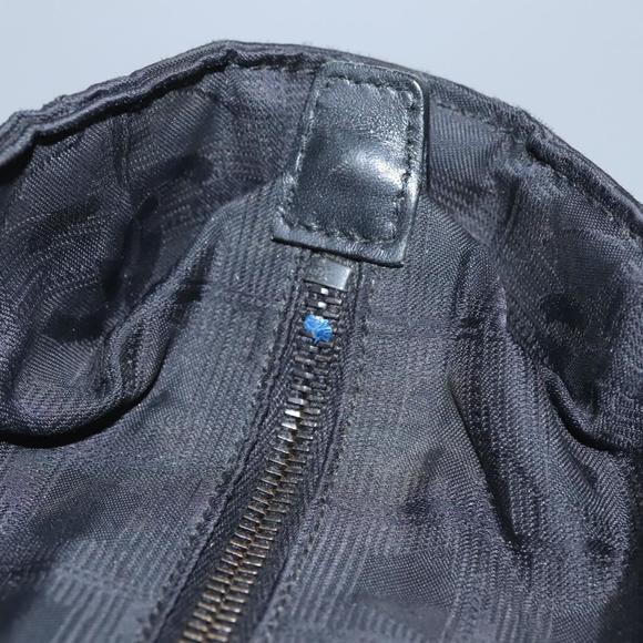 CHANEL New travel line Tote Bag Nylon Black CC Auth am7712 - Picture 7 of 16